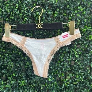 Cosmopolitan cotton thong